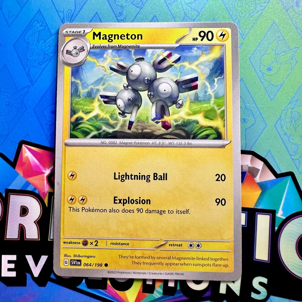 magneton (064/198) - common — pokémon: scarlet & violet - base set